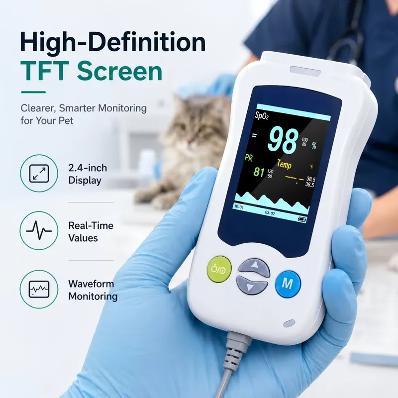 Pulse Oximeter - 2026 Yeni, Yüksek Kaliteli, Kompakt Taşınabilir