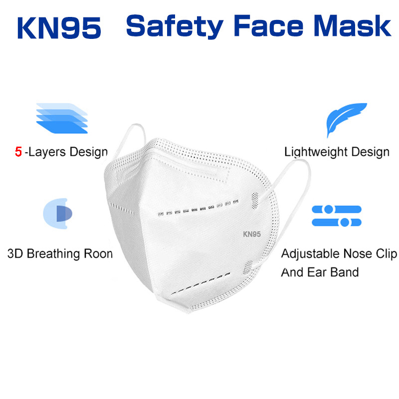 10-100 adet mascarillas FFP2 y - Surgical Mask incelemesi ve fiyatı